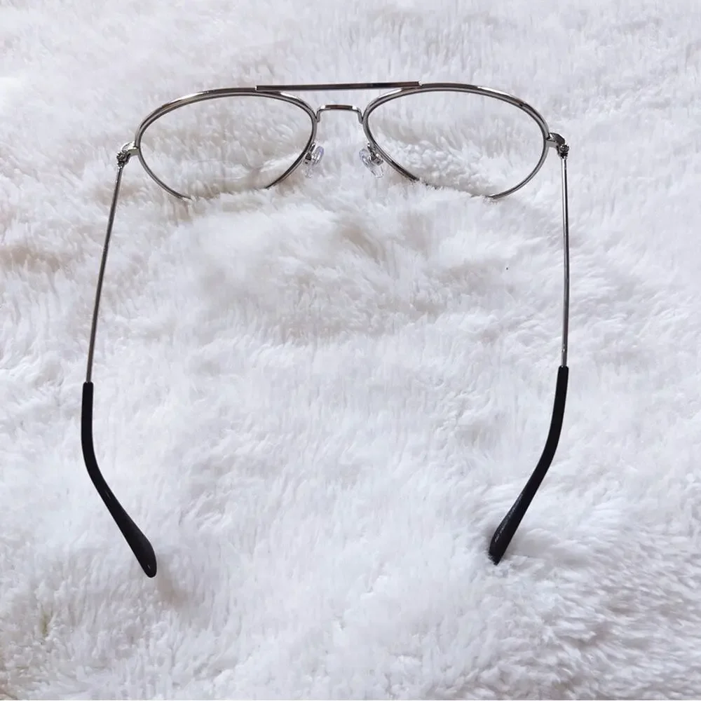 Noelle Silver Blue Light Glasses